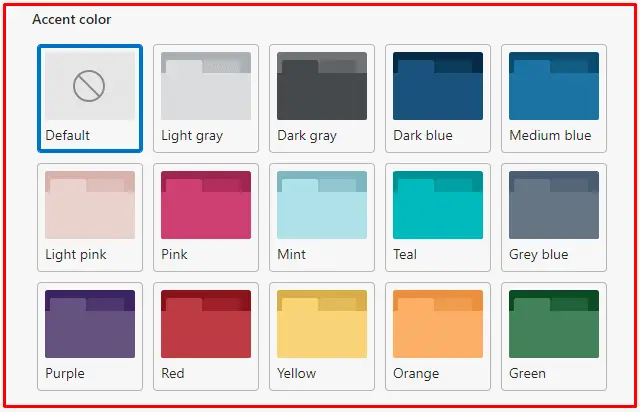 How to Enable Accent Color Theme in Microsoft Edge