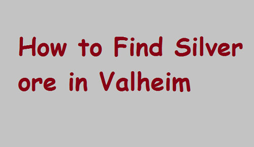 How to Find Silver ore in Valheim