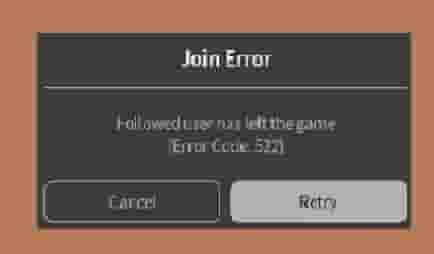 Roblox Error Code 522