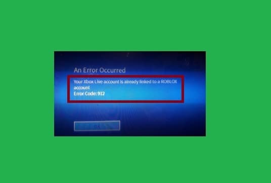 Roblox Error Code 912