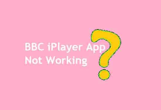 BBC iPlayer not Working