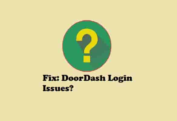 DoorDash Login Issues
