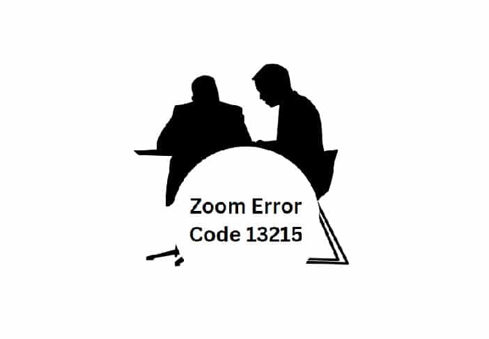 Zoom Error Code 13215 Quick Easy Solutions 