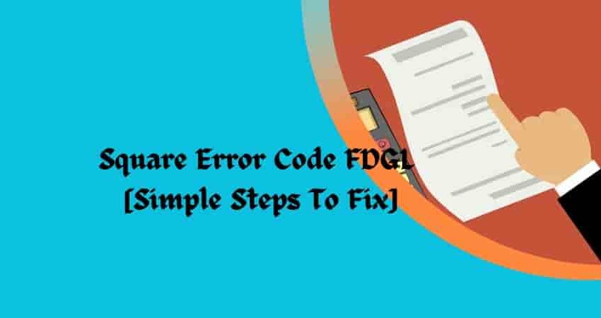 Square Error Code FDGL