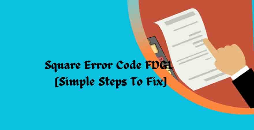 Square Error Code FDGL