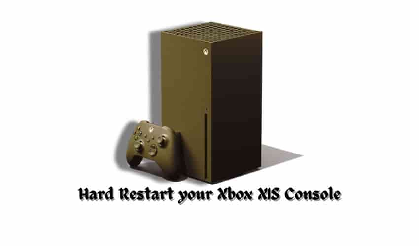 Hard Restart your Xbox X or S Console