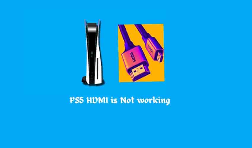 Fix PS5 HDMI is Not working