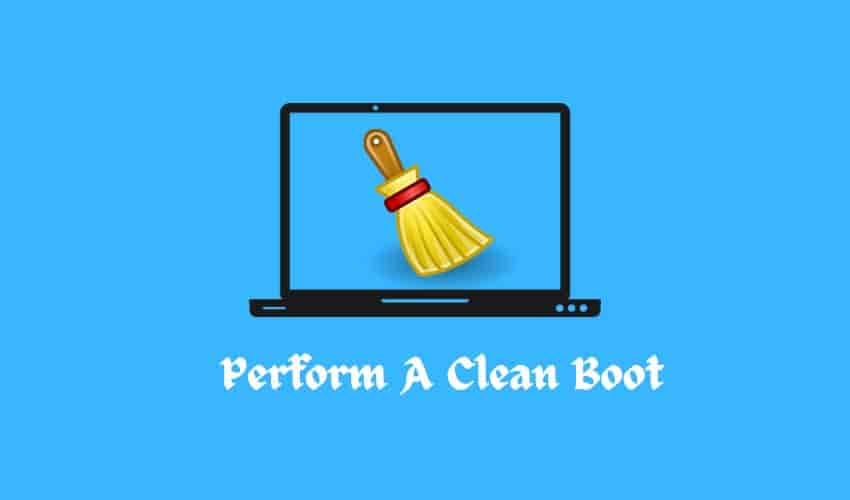 Perform a clean boot (Windows)