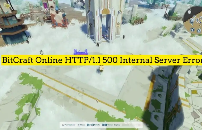 BitCraft Online HTTP1.1 500 Internal Server Error