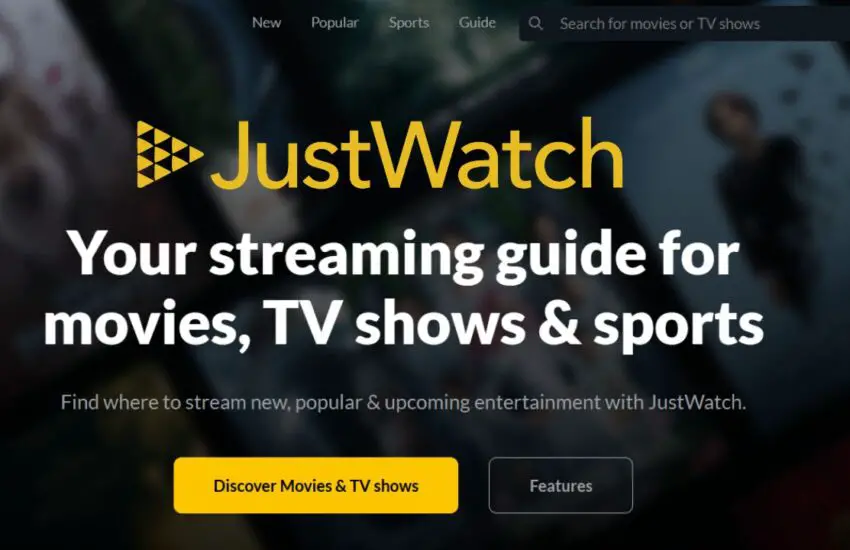 JustWatch app not working