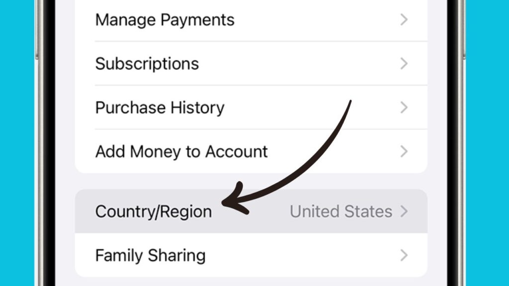 Change the iPhone’s Region and revert it