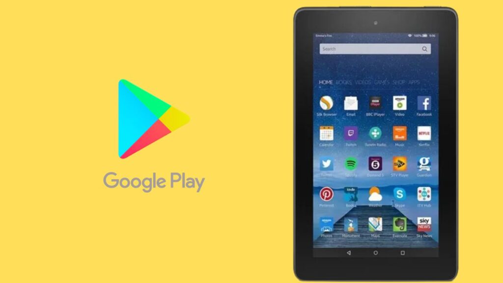 Play Store on Amazon Fire Tablet