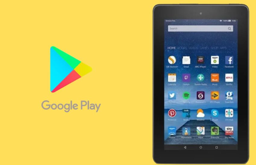 Play Store on Amazon Fire Tablet