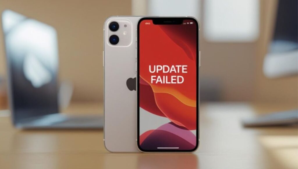 Software Update Failed on iPhone