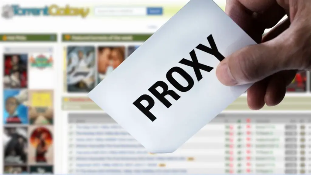 TorrentGalaxy Proxy List 