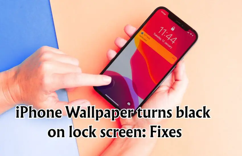 iPhone Wallpaper turns black on lock screen: Causes & Fixes!
