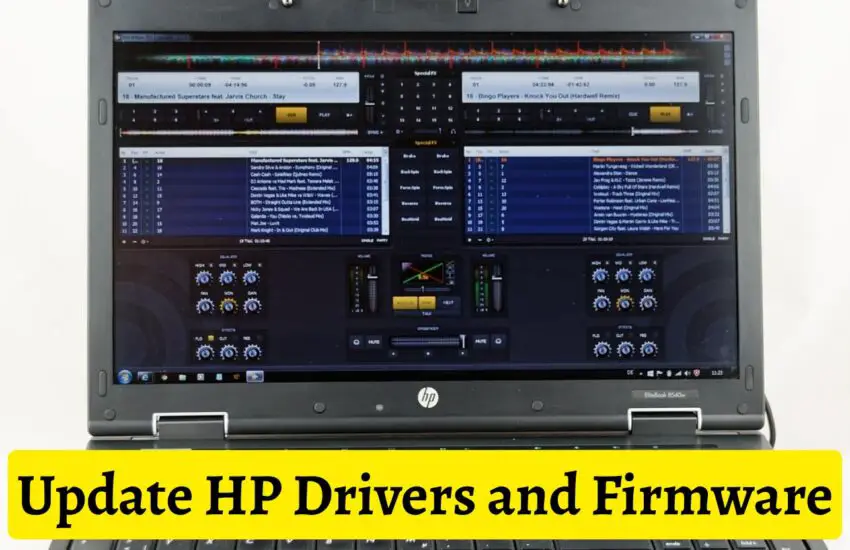 How to use HP Support Assistant to Update Drivers and Firmware