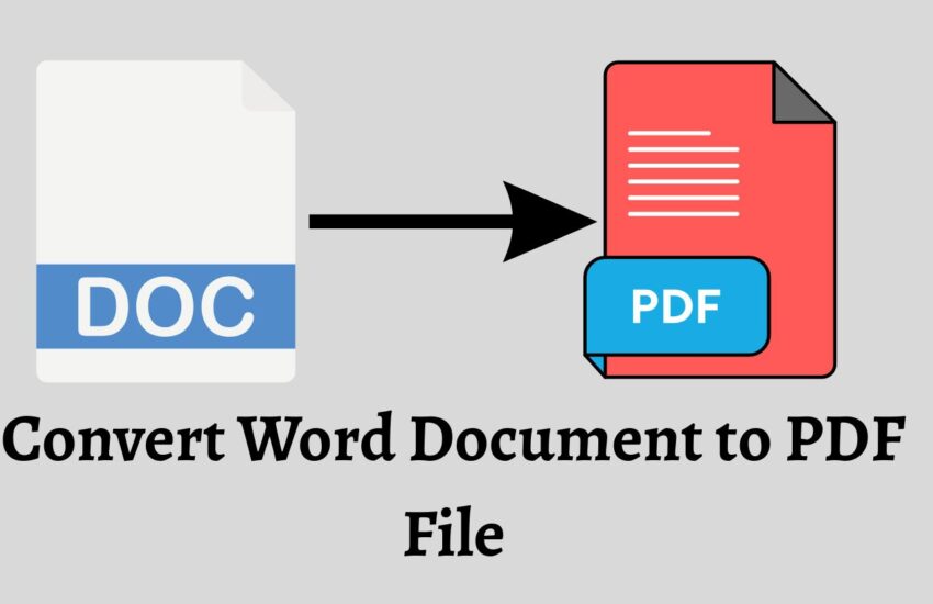 Convert Word Document to PDF