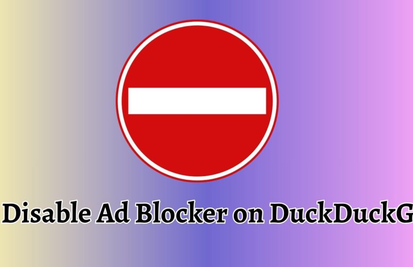 Disable Ad Blocker on DuckDuckGo